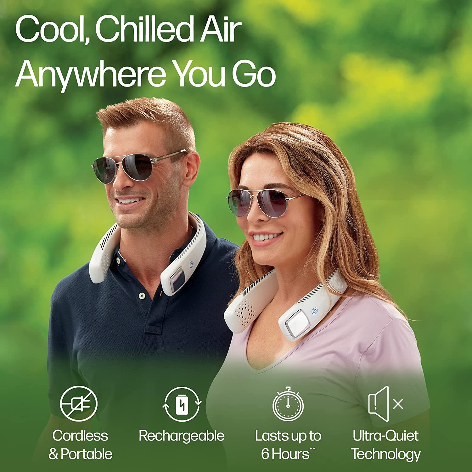 Ventilador de Cuello Portátil Recargable: Tu Aire Acondicionado Personal