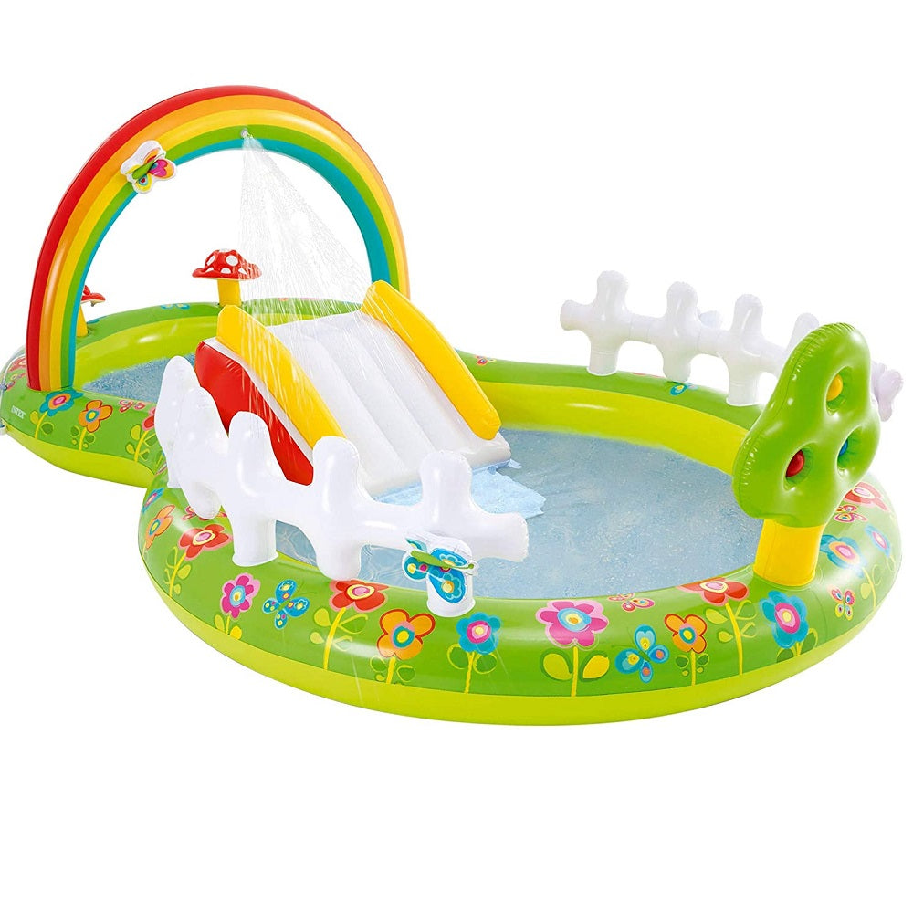 Piscina Inflable Centro de Juegos Jardín: Diversión y Frescura en Casa