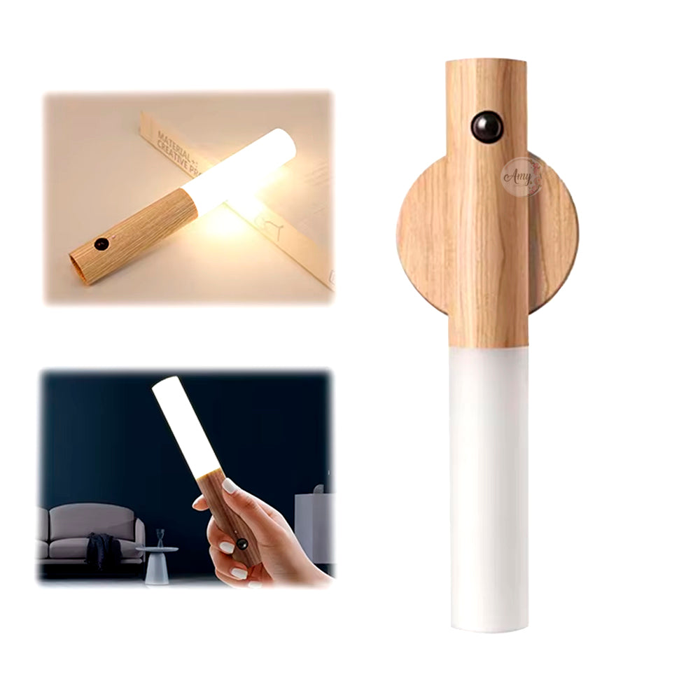 Luz LED Inteligente con Sensor de Movimiento y Base Magnética – Iluminación Sin Cables en Cualquier Lugar