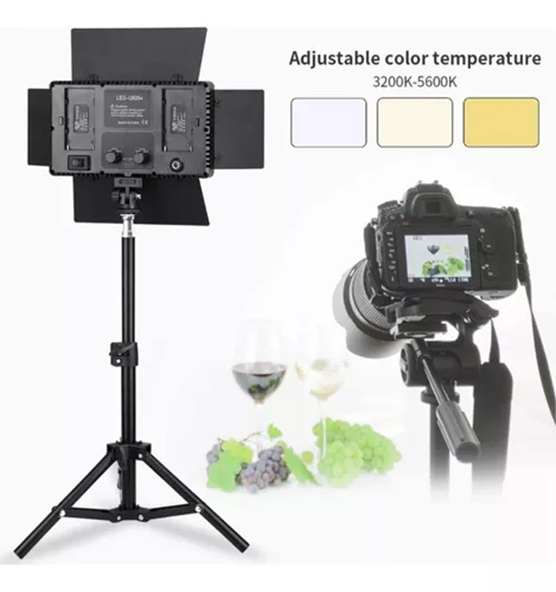 Panel LED Profesional Andoer (600 LED): Iluminación de Estudio de Alta Gama