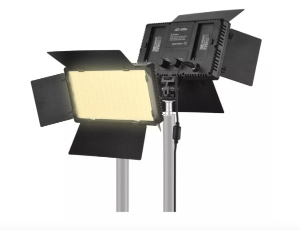 Panel LED Profesional Andoer (600 LED): Iluminación de Estudio de Alta Gama