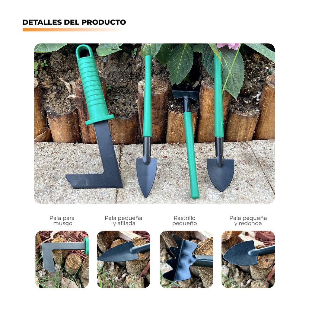 Kit de Jardinería Hextul (10 Pzs): Crea el Jardín de tus Sueños con Menos Esfuerzo