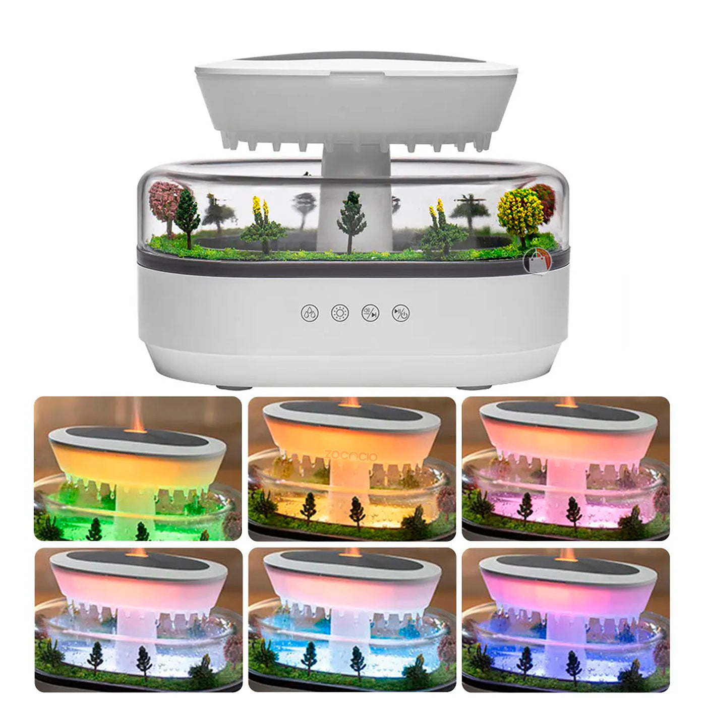 Difusor Humidificador Efecto Lluvia (PAISAJE)