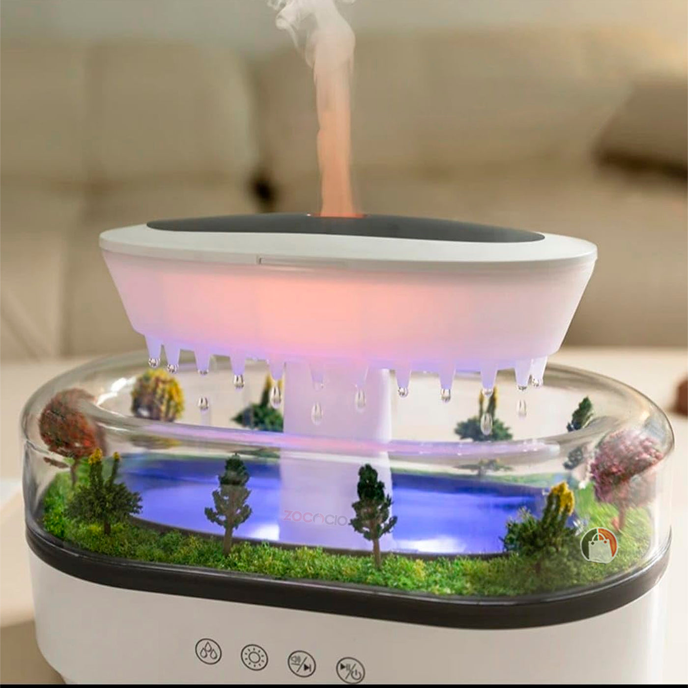 Difusor Humidificador Efecto Lluvia (PAISAJE)