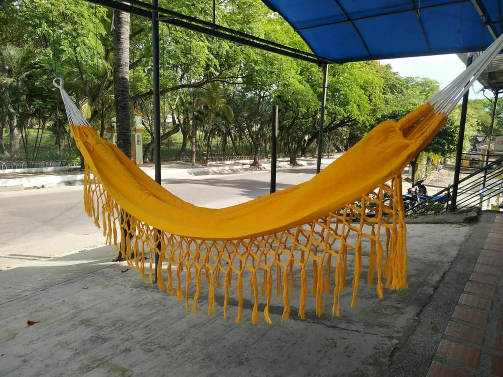 Hamaca Colgante de Algodón Doble: El Descanso Perfecto para tu Hogar