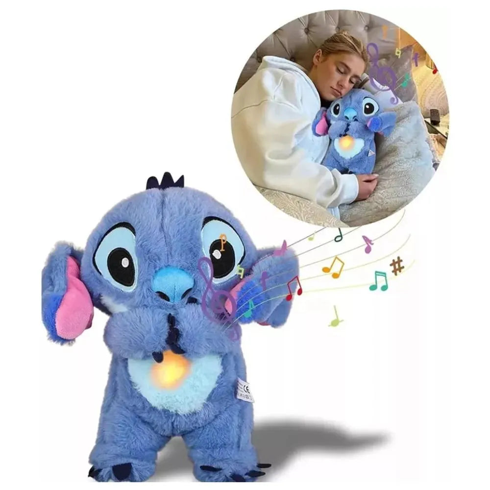 Peluche Stitch Relajante: Respira y Mueve Orejas