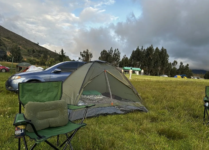 Silla de Camping Plegable Premium: Confort y Descanso en Cada Aventura