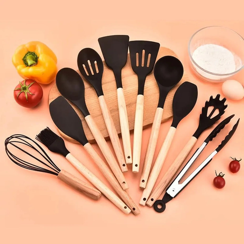 Set Utensilios de Cocina Siliconado