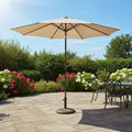Sombrilla Lateral Exclusiva 2.7m: Sombra Perfecta y Elegante para tu Terraza